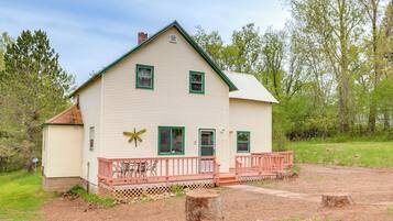 Fachada de la propiedad