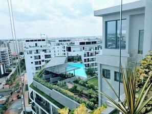Apartment, 2 Bedrooms, Smoking, Balcony | Pool