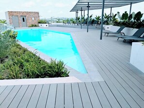 Apartment, 2 Bedrooms, Smoking, Balcony | Pool | Outdoor pool