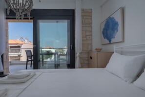 2 Level Suite | 1 bedroom, free WiFi - White Pearl Suites Halkidiki (Nea Propontida)