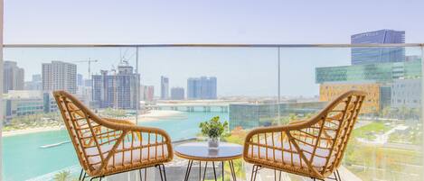 Deluxe Studio, Balcony, City View | Balcony