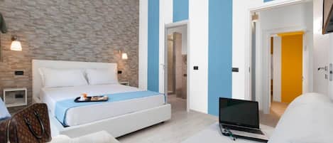 Balcone Blu | Minibar, ljudisolering, strykjärn/strykbräda och gratis wi-fi