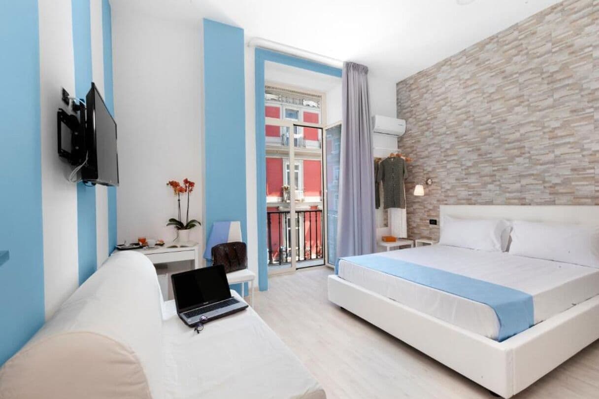 Balcone Blu | Minibar, insonorización, tabla de planchar con plancha y wifi gratis 