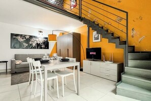 Dining - Loft Design + Garage and Fitness Area (Torino)