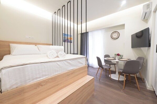 1 habitación, wifi y ropa de cama