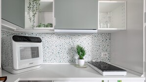 Studio – comfort, byutsikt | Eget kjøkken