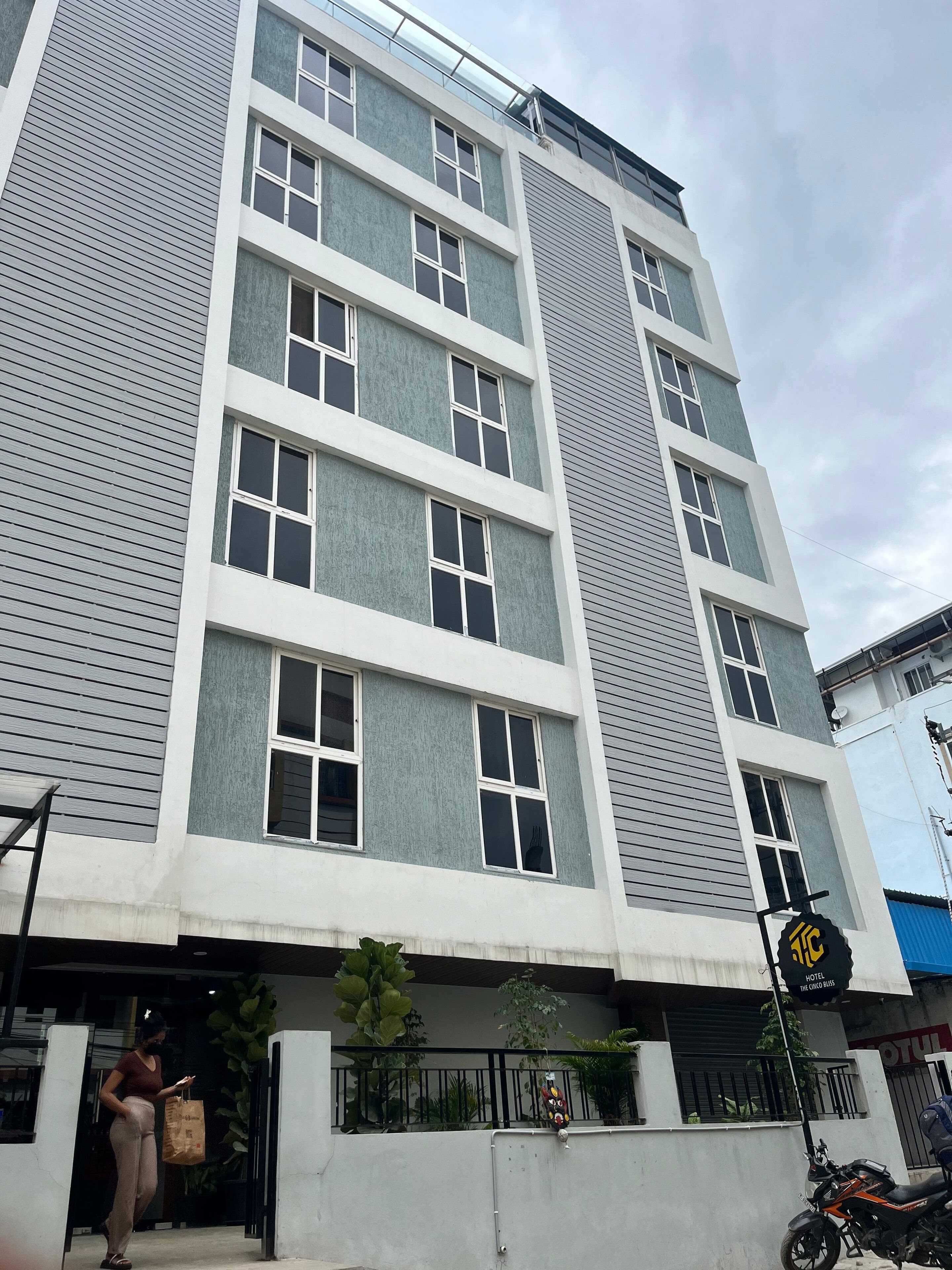 Voorkant van accommodatie