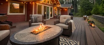 Private Hot Tub Retreat Near Tamarack | Quiet Donnelly Cabin