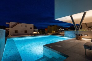 Piscine chauffée