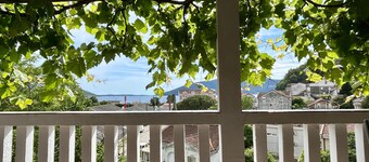 3-bedroom house in charming Zelenika with seaview and AC