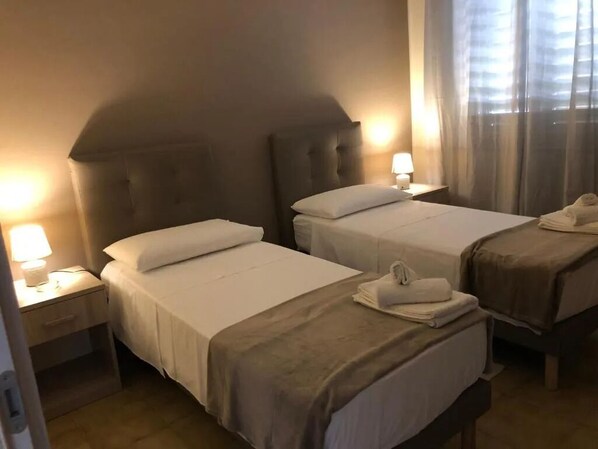 Comfort Apartment, 2 Bedrooms, Balcony, Partial Sea View | Blackout drapes