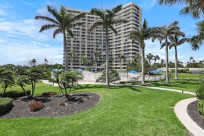 Condo, Multiple Beds (Rare walkout unit with private stairc) | Property grounds - Rare Walkout Unit With Private Staircase to Pool/beach (Marco Island)