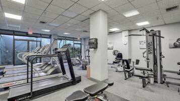 Condo, Multiple Beds (Rare walkout unit with private stairc) | Fitness facility