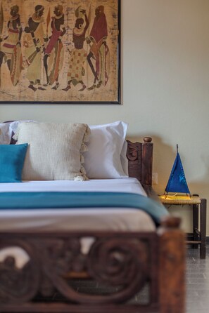 2 slaapkamers, een strijkplank/strijkijzer, gratis wifi, beddengoed