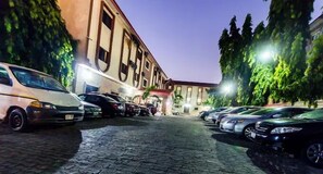 Front of property – evening/night - 1st Forty Hotel  (Abuja)