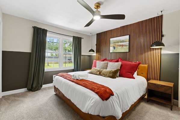 4 chambres, bureau, lit de bébé portatif, accès au Wi-Fi (inclus)