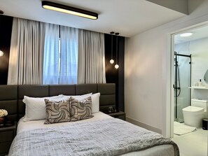 Căn hộ Deluxe | Màn/rèm cản sáng, truy cập Internet không dây miễn phí 