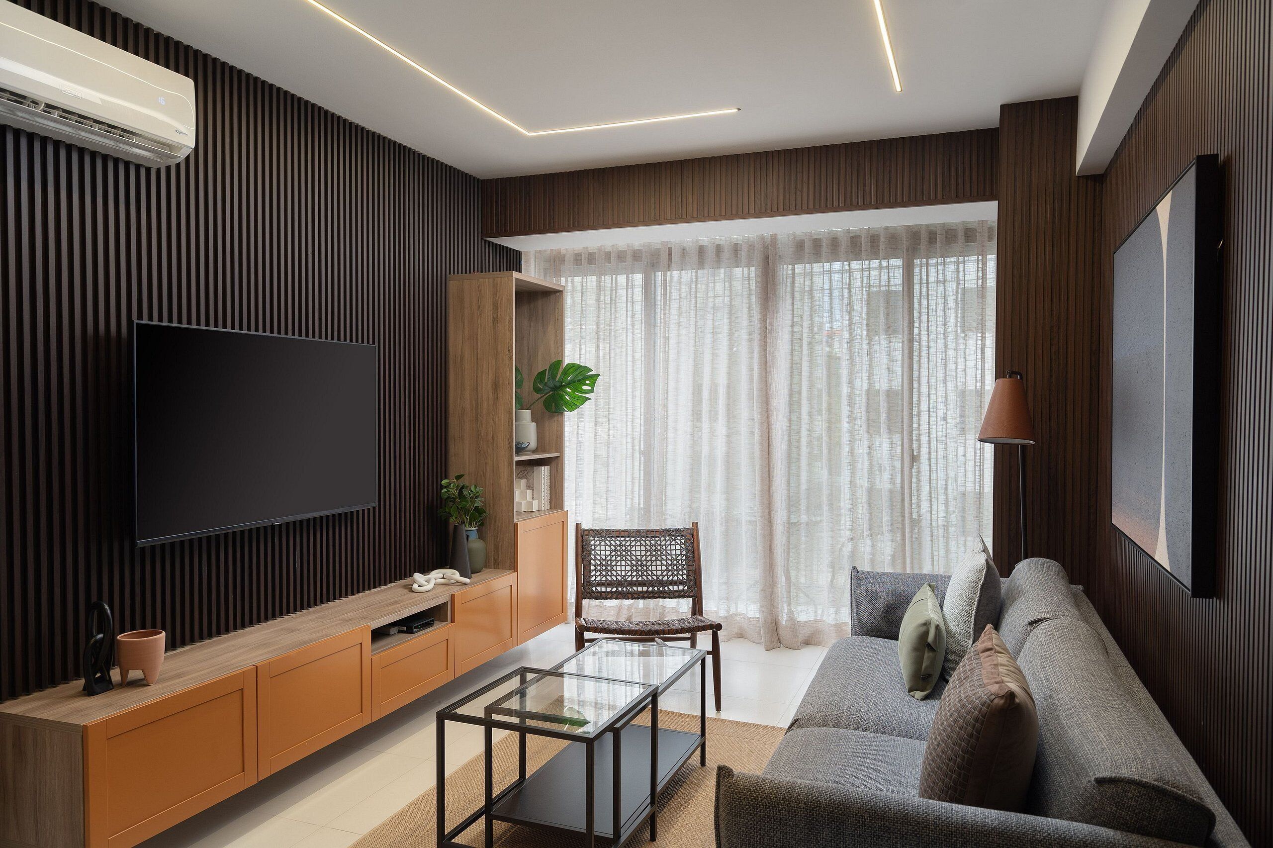 Apartamento Deluxe | Zona de estar