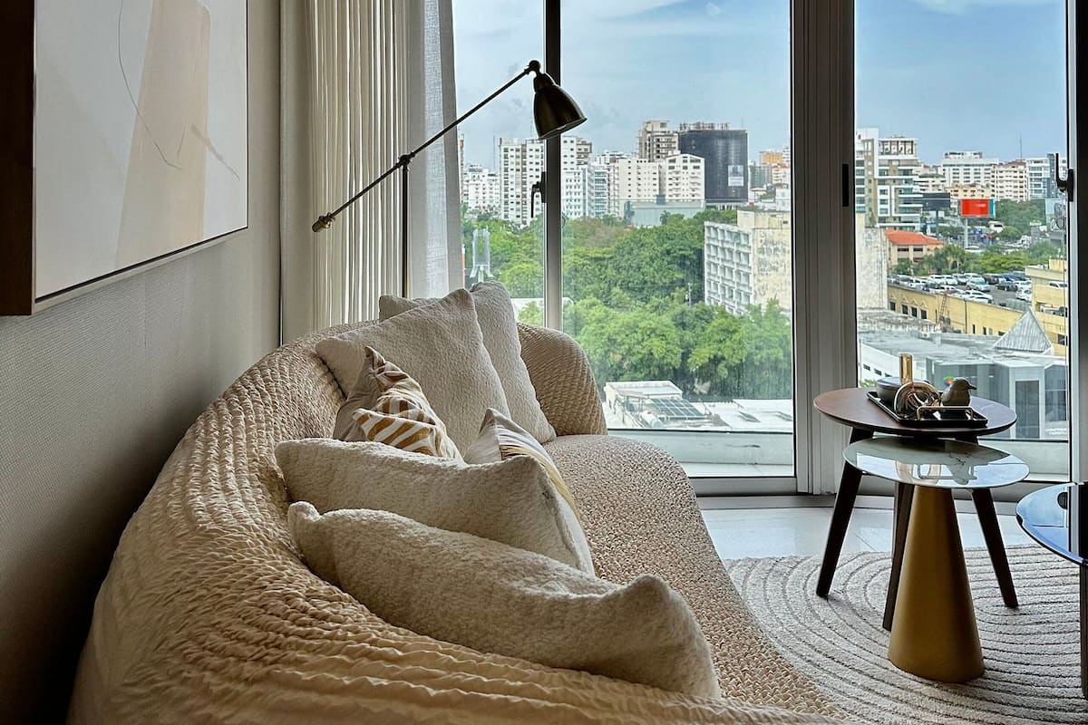 Apartamento luxo | Área de estar