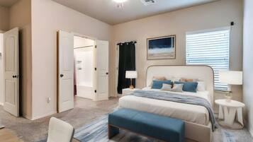 3 bedrooms, iron/ironing board, WiFi, bed sheets