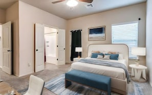 3 bedrooms, iron/ironing board, WiFi, bed sheets