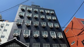 Voorkant van accommodatie