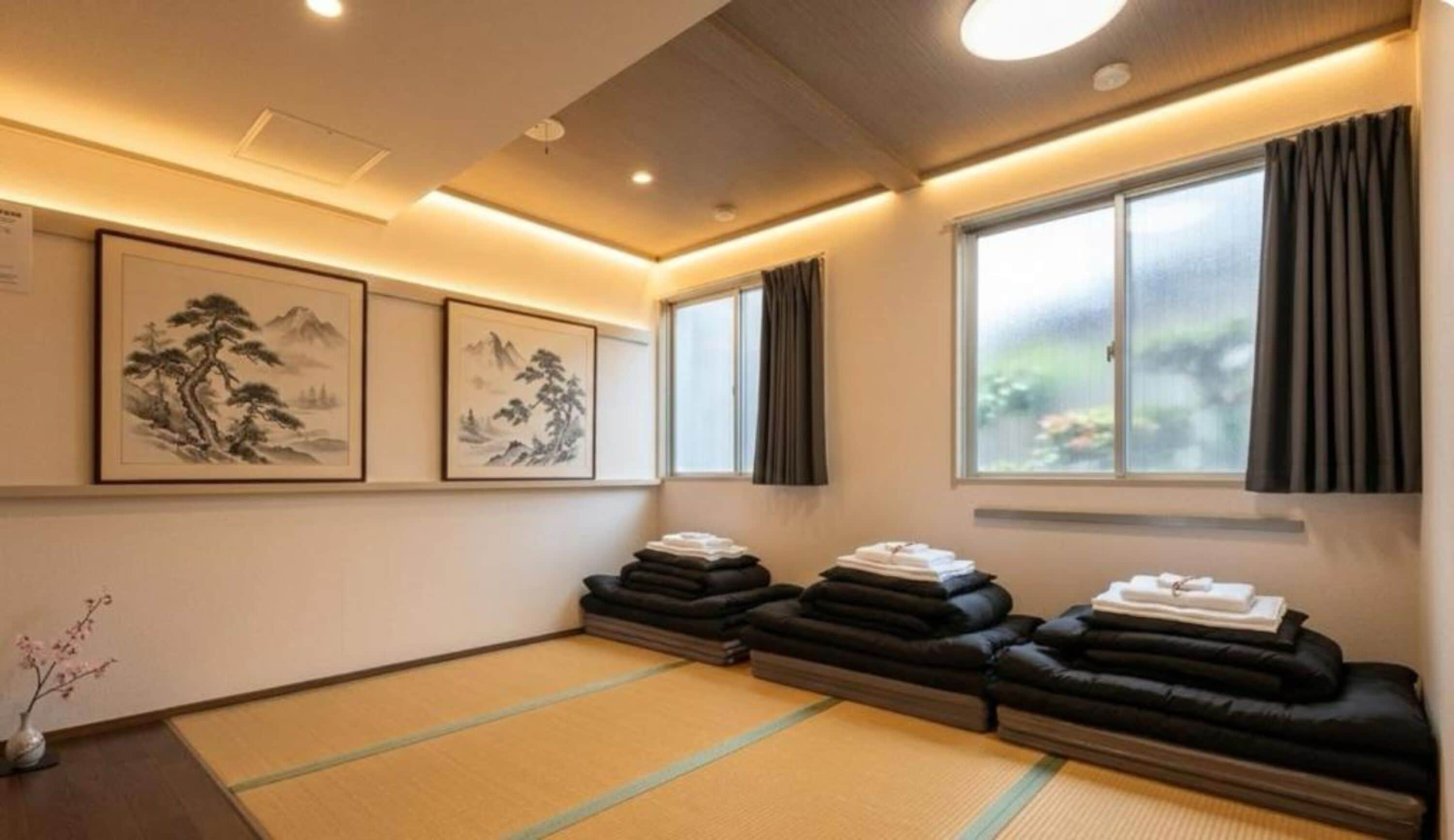 Kamar Triple Keluarga | Wi-Fi gratis dan seprai linen