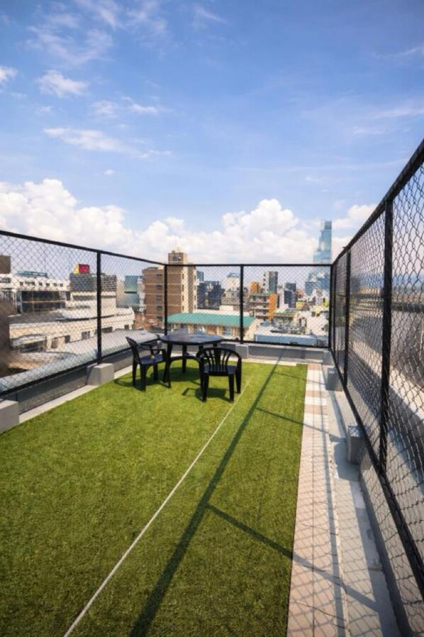 Rooftop terrace