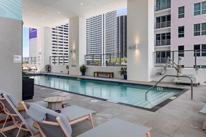 Apartment - Relax Above Miami Skyline Views Gym Pool (Miami)