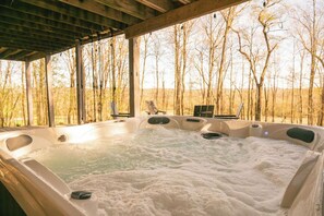 Bañera de hidromasaje exterior