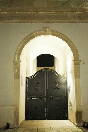 Voorkant van accommodatie