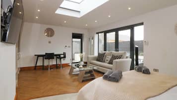 1 chambre, décor unique, ameublement unique, accès au Wi-Fi (inclus)