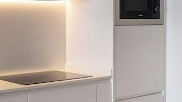 Fridge, microwave, eco-friendly cleaning products