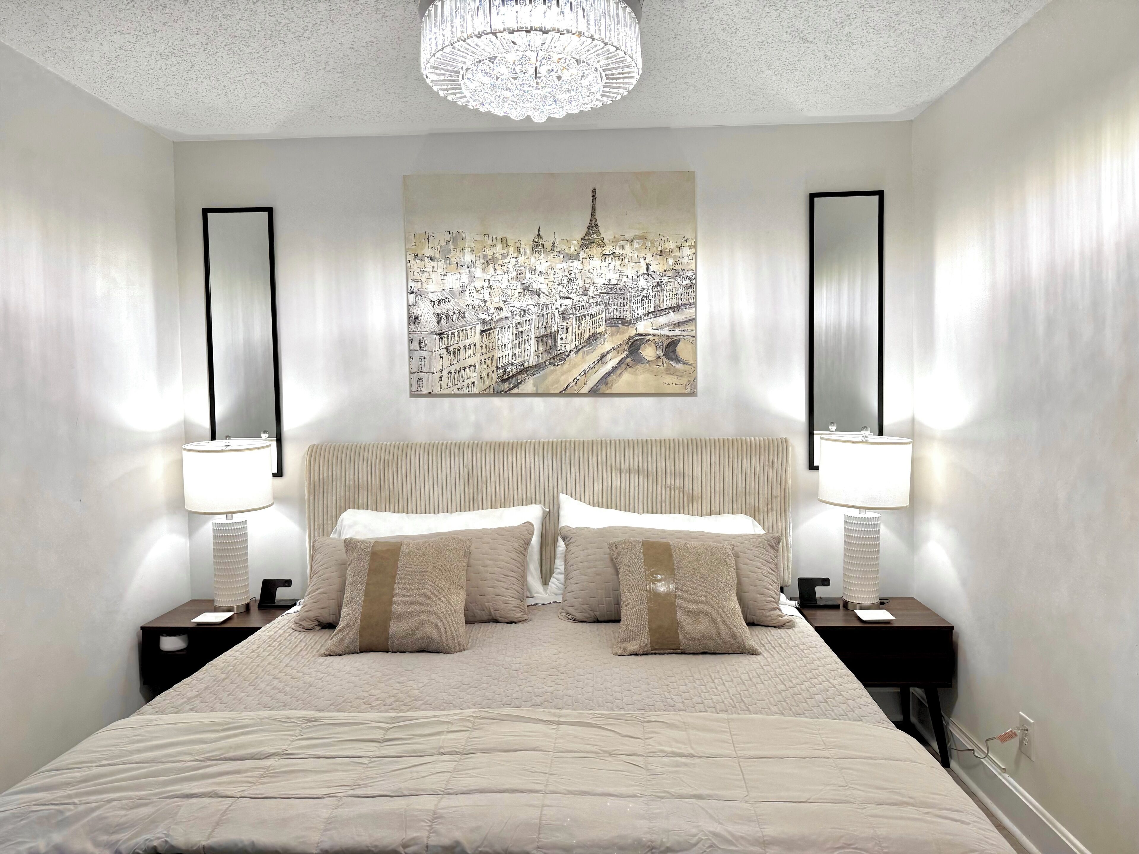 2 soveværelser, strygejern/strygebræt, weekendseng, gratis Wi-Fi