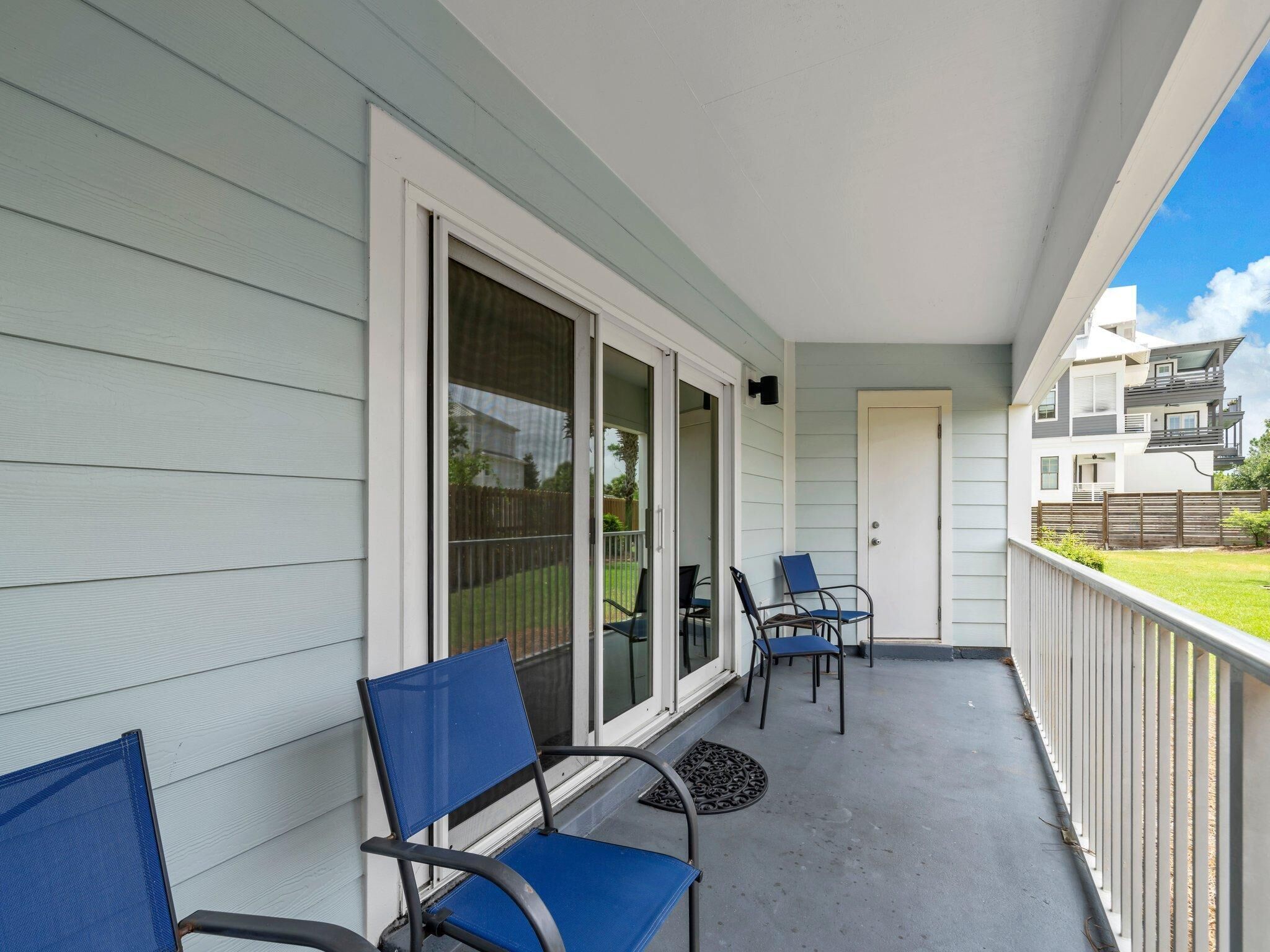 Condo, 1 King Bed with Sofa bed (Beachside Villas 1211) | Terrace/patio