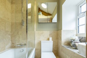 Shower, hair dryer