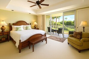 4 bedrooms, hypo-allergenic bedding, laptop workspace