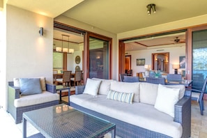 Condo (Multiple Bedrooms) | Living room | TV