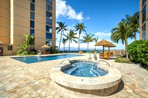Condo (4 Bedrooms) | Bathroom | Shower, designer toiletries - Mahana 2 Free Rental Cars KBM Resorts Oceanfront 2-bedroom Villa At Mahana Resort 2 Units, 4 Bedrooms MAH Ml-1193 (Kaanapali)