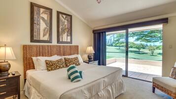 8 bedrooms, laptop workspace, iron/ironing board, bed sheets