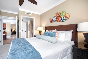 Condo (3 Bedrooms) | 3 bedrooms, laptop workspace, iron/ironing board, bed sheets