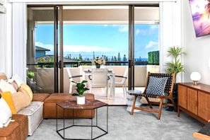 Condo (2 Bedrooms) | Living room | TV