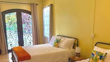 2 bedrooms, iron/ironing board, travel crib, free WiFi