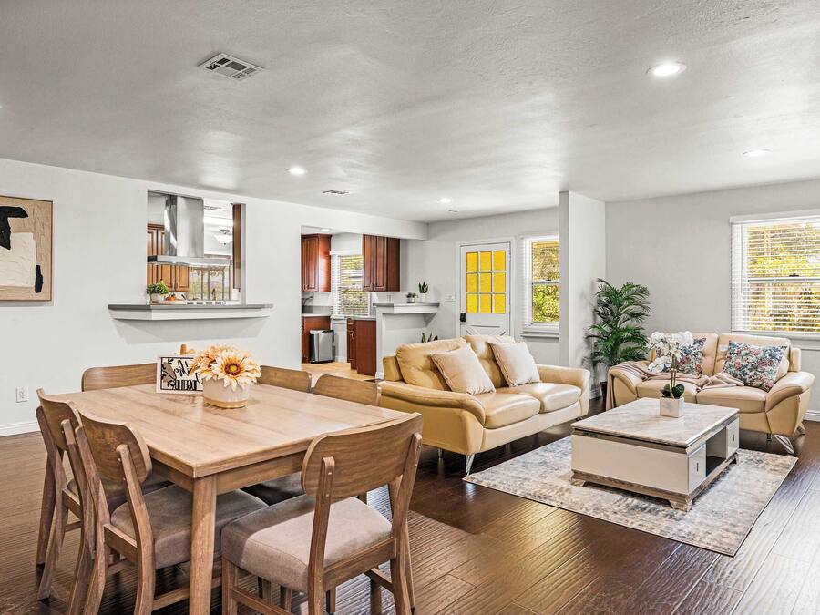 Casa, várias camas, varanda, vista para o jardim (481-2 Pasadena) | Opções para refeição