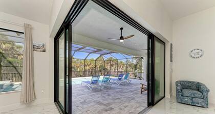 Luxurious Pool & Spa Home W/Private Beach Access