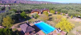 Cabañas en Mendoza Maipú rodeado de naturaleza. Cabañas Renacer Lunlunta