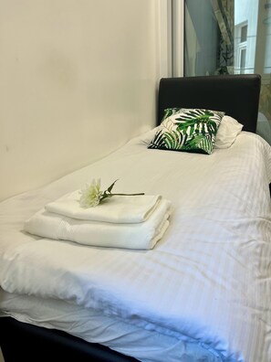 1 chambre, fer et planche à repasser, Wi-Fi gratuit, draps fournis