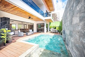 Terrace/patio - Double the space, double the fun ! 2 Brand New Luxury Villas, Gated Community (Jaco)