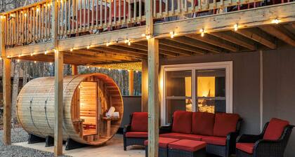 Luxury 3-Story Pocono Retreat w/ Sauna+Hot Tub+Games