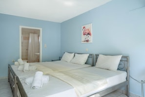 2 chambres, accĂšs au Wi-Fi (inclus), literie fournie